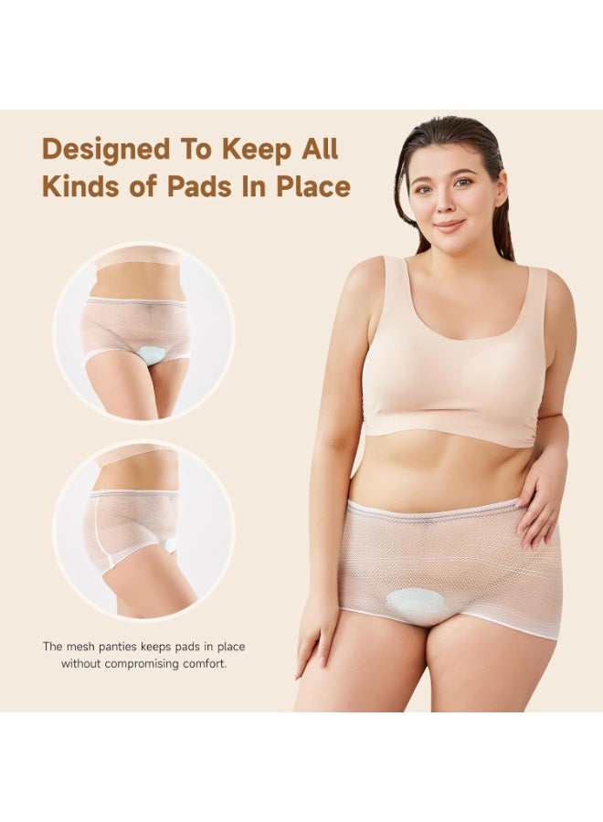 CARER Healthcare Incontinence Pregnancy CARER Healthcare Postpartum Disposable Mesh Underwear 10 Count | Soft & Comfortable Postpartum Panties for C-Section & Recovery (XX-Large) - Image 4