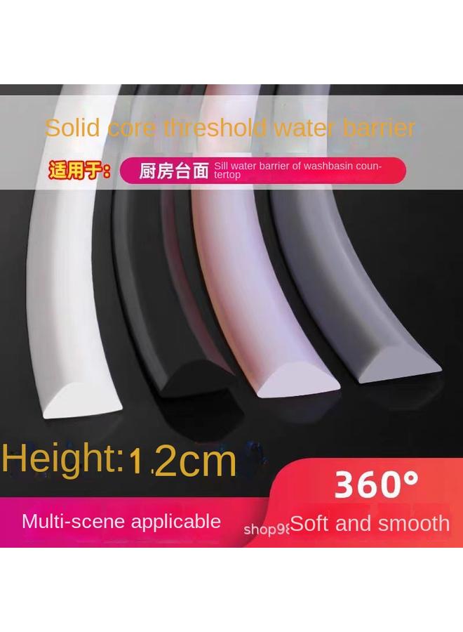 Bluejw Bathroom Water Barrier Sanitary Door Bedroom Door Threshold Bar Shower Room Dry And Wet Separation Waterproof Fixed Waterproof Floor - Image 5