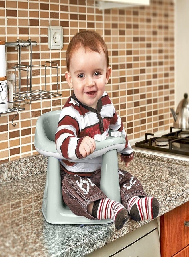 Baby Toddler Child Bath Support Seat Safety Bathing Safe Dining Play BPA Free - Image 1