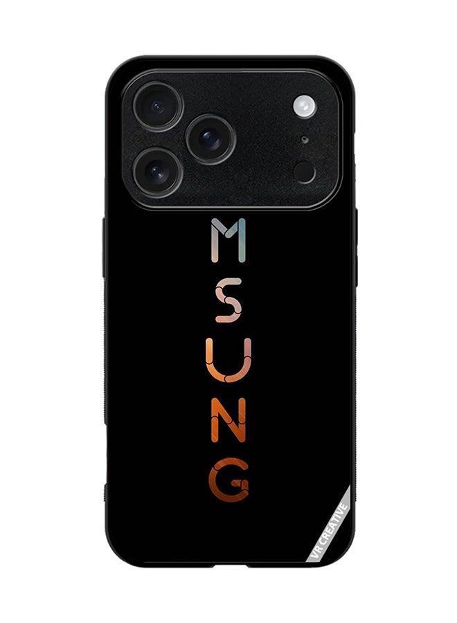 VR CREATIVE Protective Case Cover For Apple iPhone 17 Pro Samsung Design Multicolour