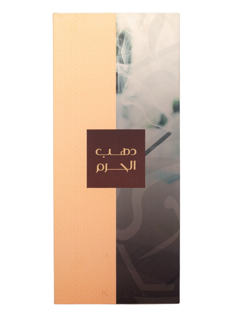 الحرم للبخور بخور عيدان من الحرم للبخور، عصي للبخور، عبوة من 10 أعواد بخور مصرية( ذهب الحرم ) 12 قطعه  - Image 2