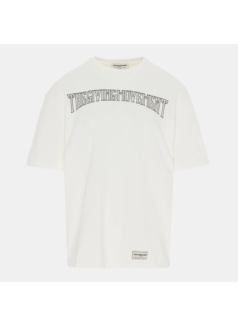 The Giving Movement Men's Collegic Print T-Shirt
