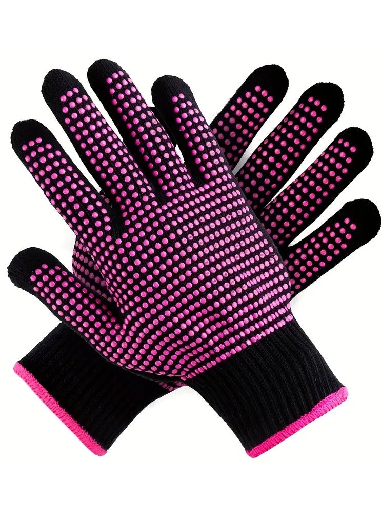 Ucanbe Room Decor 1pc Silicone High Temperature Resistant Glove, Professional Grade Heat-Resistant Glove, for Hot Irons, Direct Heat Brushes, Art & Craft Gloves  - Image 1