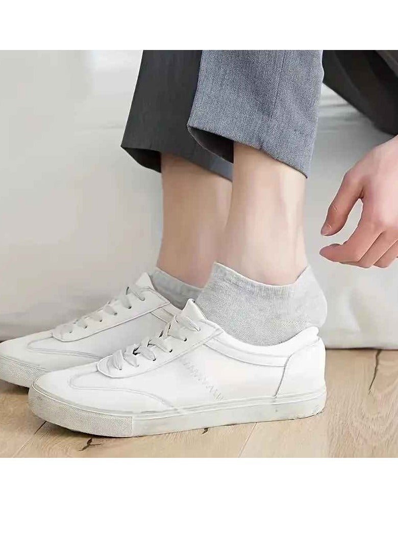 Ankle Socks, Breathable And Lightweight Business Dress Short Socks, Super Elastic Soft Polyester Socks, Comfortable Washable Foot Socks For Sports And Daily Wear, (10 Pairs, Black) - Image 2