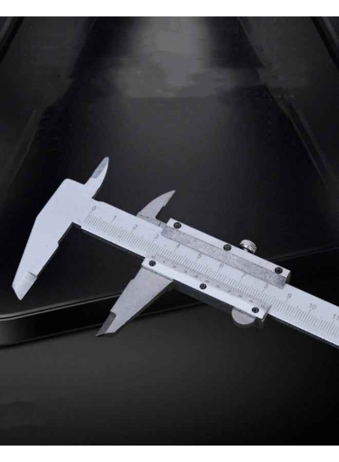 Portable Digital Caliper Upgraded Ergonomic Design Carbon Steel Calipers Multifunctional Measuring Tool High-Hardness Steel Mechanical Micrometer for Inside, Outside, Depth and Step - Image 1