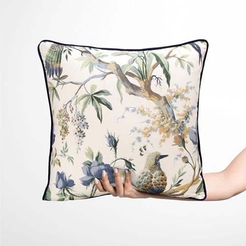 Clovertico Handmade Throw/Pillow Cushion Cover : 100% Cotton Fabric : High Thread Count : Set of 5 - Image 2