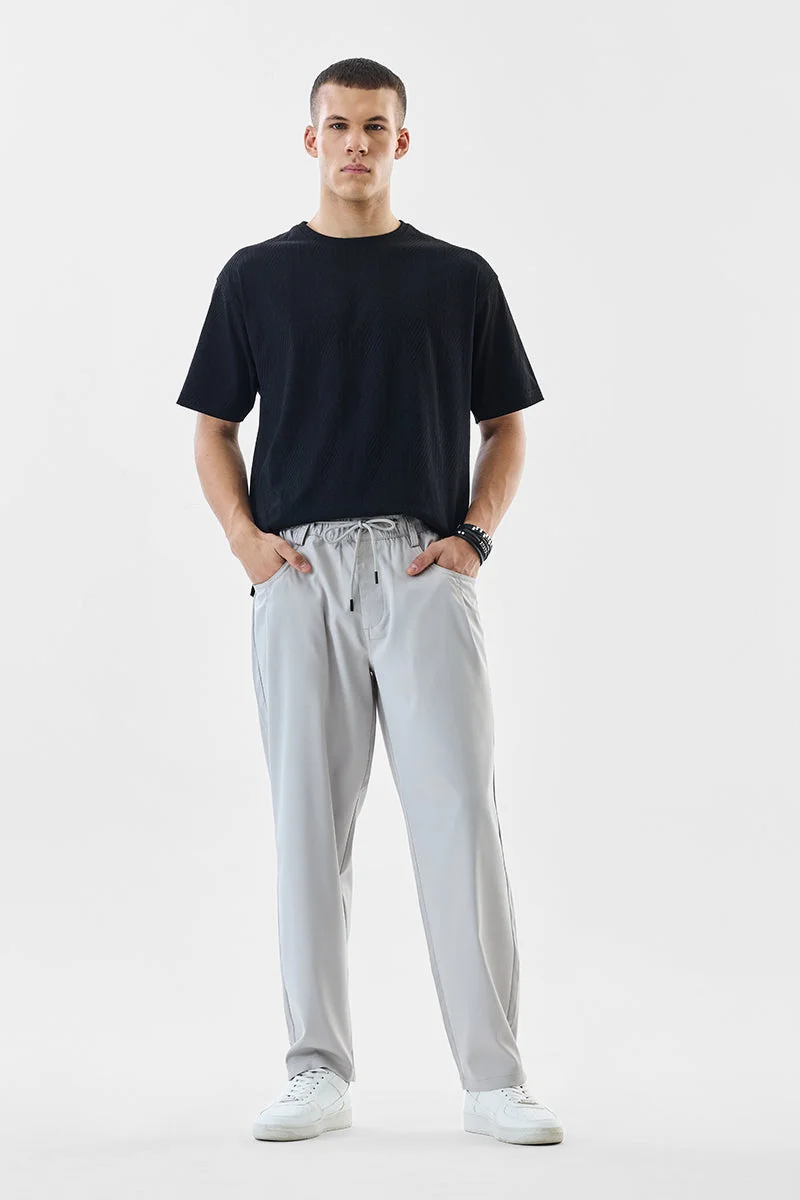 SNITCH Straight Fit Stretch Trousers