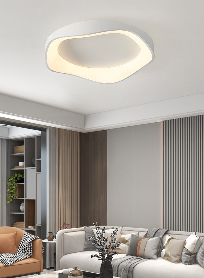 YATAI LIGHTING Modern Flush Mount LED Ceiling Light Fixture, 59W Smart Dimmable LED Ceiling Lamp with Remote Control, LED Ceiling Lamp for Bedroom/Kitchen/Dining Room Lighting, 3 Color Temperatures - Image 2