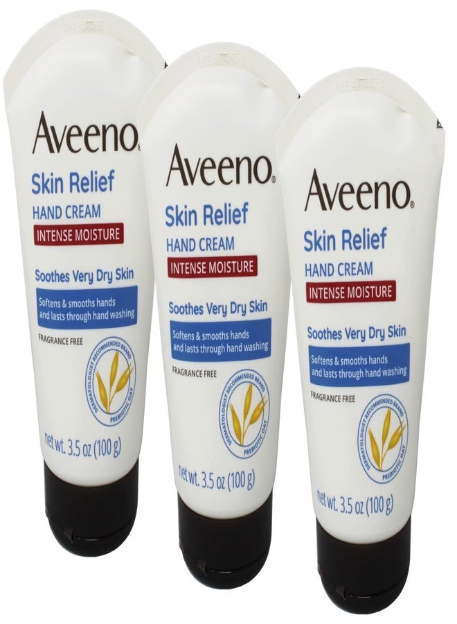 Aveeno كريم اليدين آفيينو أكتيف ناتشورالز لتخفيف الجفاف الشديد 3.50 أونصة (عبوة من 3) - Image 1