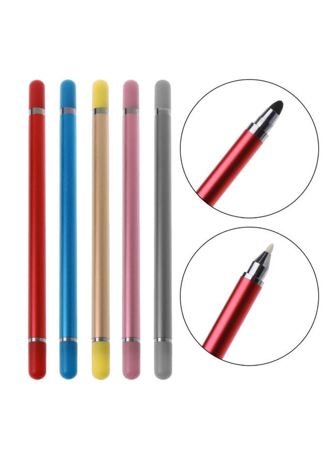 Loquat Suitable For Ipad Pencil Mobile Phone Tablet And Other Stylus Writing Pen Dual-use S Pen Capacitive Pen-Color:Gray  - Image 1