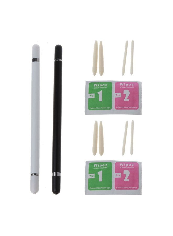 Loquat Suitable For Ipad Pencil Mobile Phone Tablet And Other Stylus Writing Pen Dual-use S Pen Capacitive Pen-Color:Gray  - Image 3