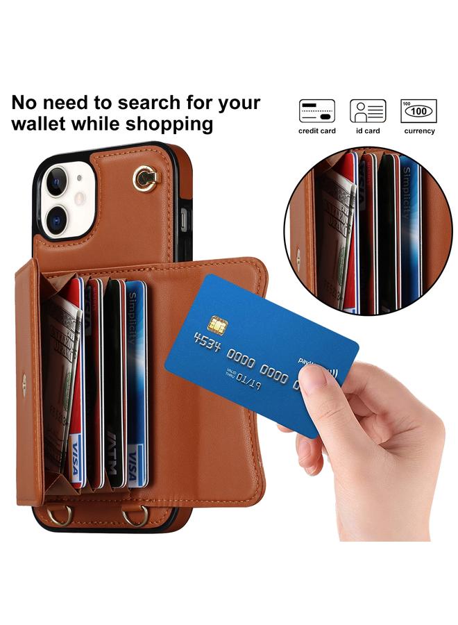 Zaboon Case For iPhone 11 RFID Card Slot Phone Case with Long Lanyard - Image 2
