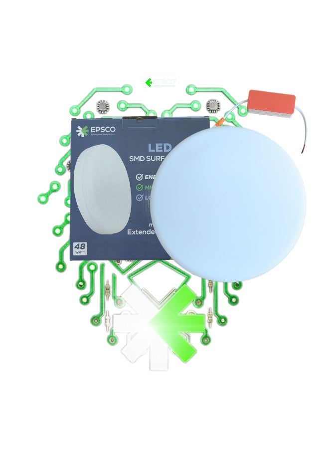 EPSCO Panel 48 Watt - 30 cm - outwall - White - Image 2