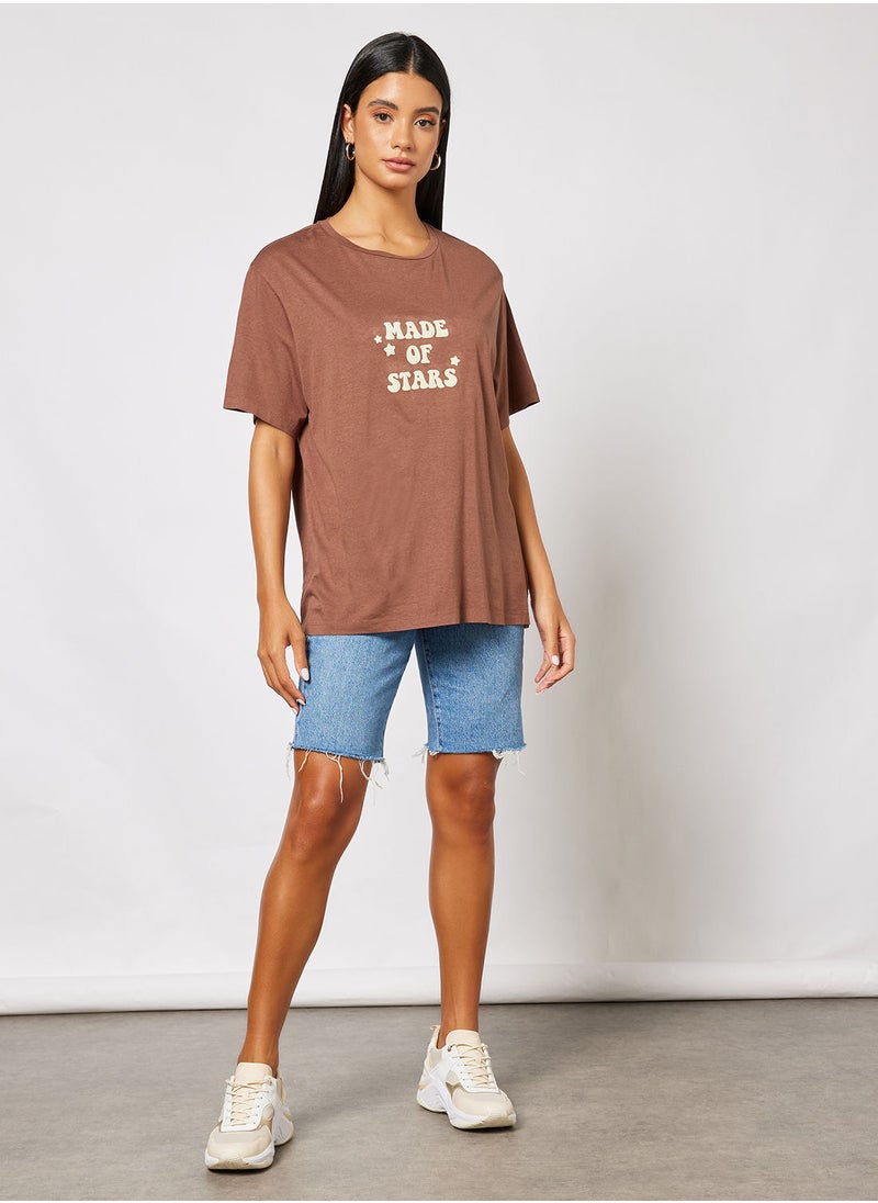 Charlie Holiday. - Slogan Print Boyfriend T-Shirt - Image 1