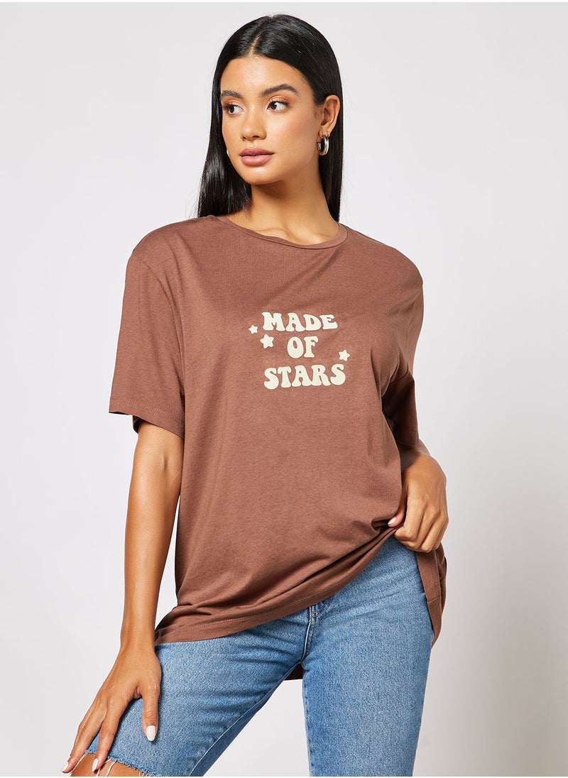 Charlie Holiday. - Slogan Print Boyfriend T-Shirt - Image 1