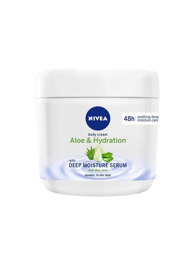 Nivea Aloe and Hydration Body Cream 13.52 oz (1)