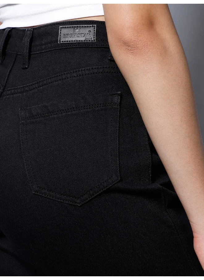 HIGH STAR High-Rise Mom Fit Jeans for Women