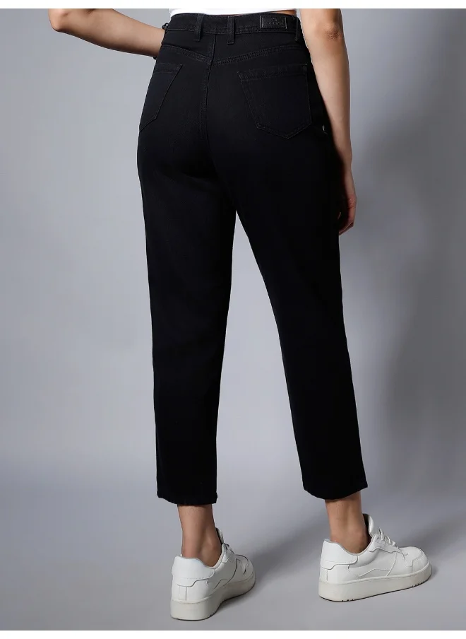 HIGH STAR High-Rise Mom Fit Jeans for Women