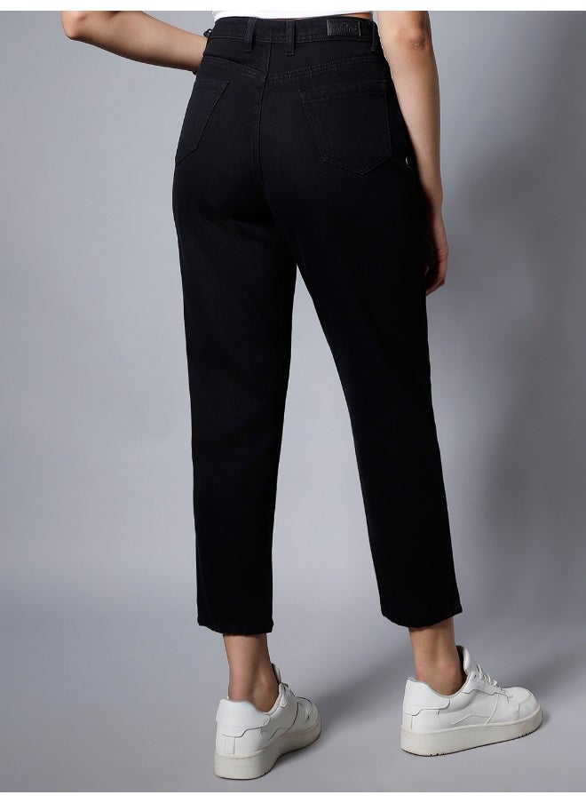 HIGH STAR - High-Rise Mom Fit Jeans for Women - Image 1