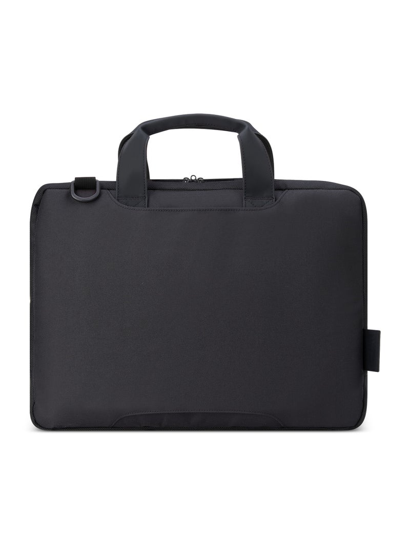 DELSEY Parvis Plus 1-Compartment Satchel Business Laptop Business Bag 15.6", 0.5kg, 11L PC - Black - Image 4