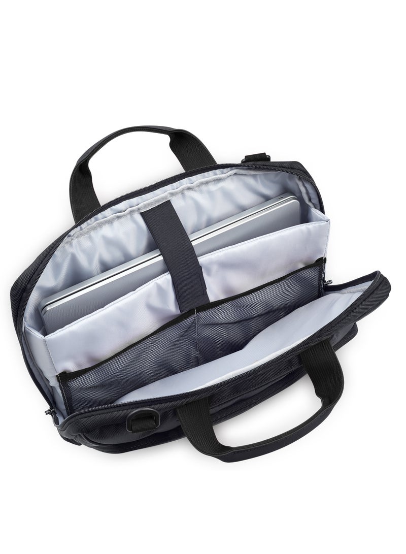 DELSEY Parvis Plus 1-Compartment Satchel Business Laptop Business Bag 15.6", 0.5kg, 11L PC - Black - Image 5
