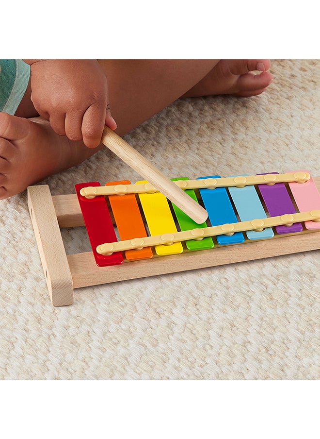 Fisher-Price - Wood Toddler Toy Xylophone, Wooden Musical Instrument For Developmental Play Preschool Kids Ages 2+ Years - Image 1