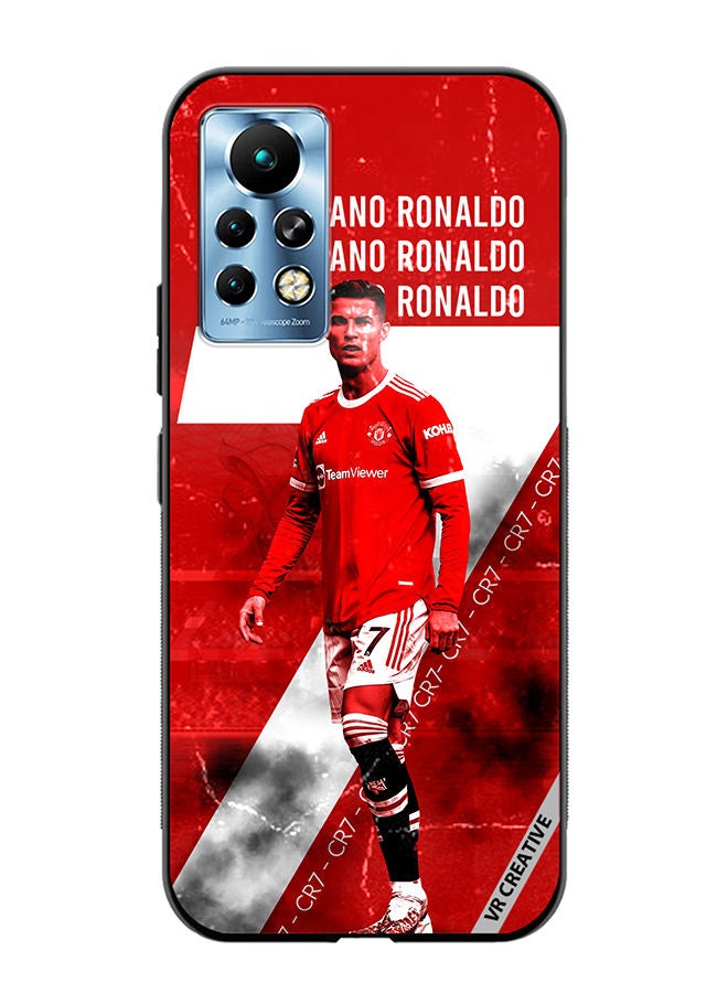 VR CREATIVE Protective Case Cover For Infinix Note 11 Pro Cr7 Design Multicolour - Image 1
