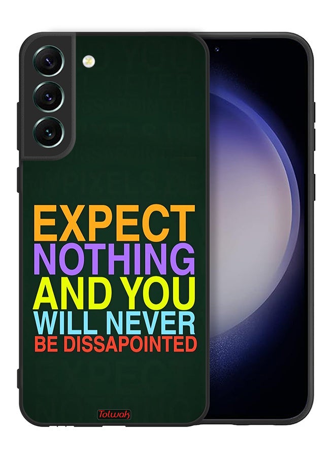 Tolwak Samsung Galaxy S21 Plus 5G Protective Case Cover Expect Nothing And You Will Never Be Disappointed - Image 2