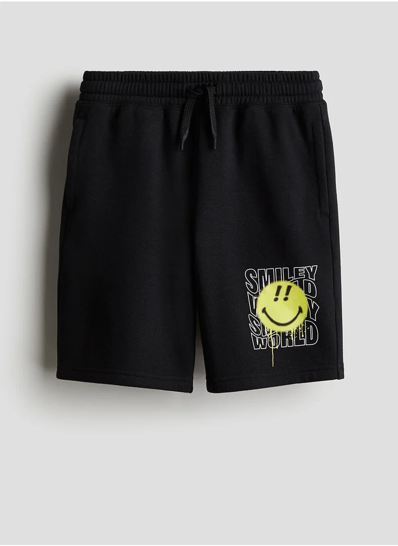 H&M Kids Printed Sweat Shorts