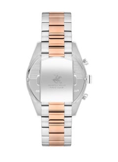 BEVERLY HILLS POLO CLUB Beverly Hills Polo Club Men's Watch, Multi Function Display and Metal Strap - BP3618X.560, Silver  - Image 3