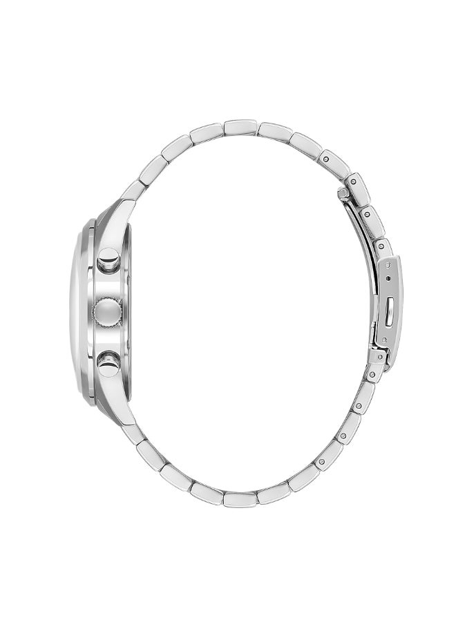 BEVERLY HILLS POLO CLUB - Beverly Hills Polo Club Men's Watch, Multi Function Display and Metal Strap - BP3618X.560, Silver - Image 1