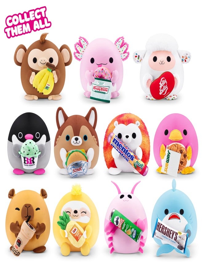 Snackles Series 2 Shrimp & Pringles 14 Inch Plush by ZURU, Ultra Soft Plush, Collectible Plush with Real Licensed Brands, Stuffed Animal, Giftable - Image 3