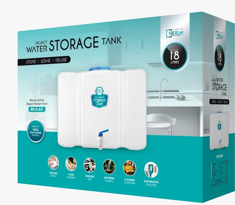 AquaDart AquaDart 18L RO Water Storage Tank FoodGrade Material BPAFree Durable Safe for Efficient Water Storage Tank  - Image 4