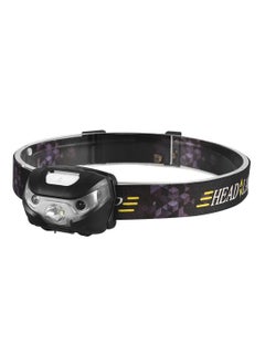 Generic LED Rechargeable Headlamp Bright Headlamp Flashlight with Motion Sensor Waterproof Zoomable Head Lights for Camping Running Climbing Hiking  - Image 1