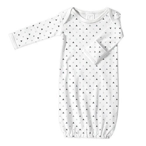 SwaddleDesigns Unisex Baby, Sterling Tiny Triangles, Newborn 0-3 Month - Image 5