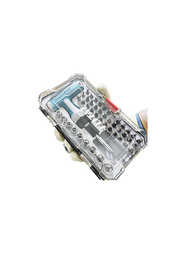 TOTAL 47 PCS T-handle wrench screwdriver set - Image 3