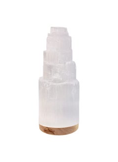 Himalayan Glow Large Authentic Handmade Moroccan Selenite More Calming Than Salt Lamps Or Himalayan Salt Lamps Amazing Selenite Crystal Lamp 4-7 Lbs  - Image 1