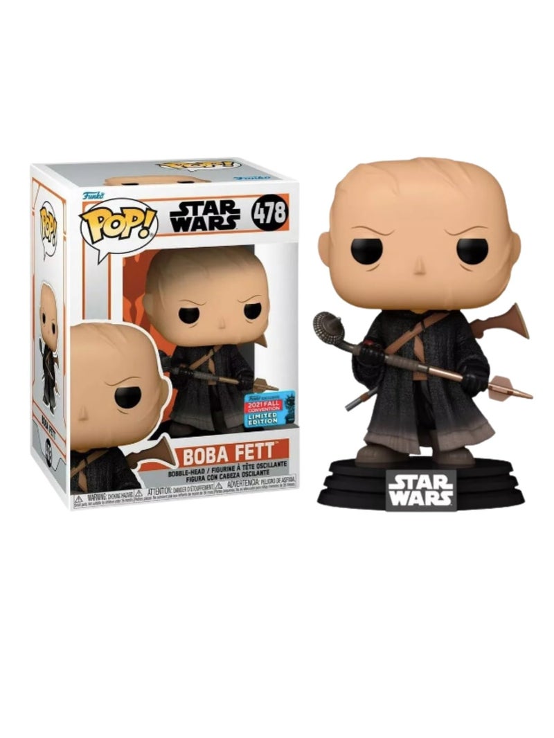 Funko 'Star Wars: The Mandalorian - Boba Fett NYCC 2021 US Exclusive #478 Pop! Vinyl - Image 3