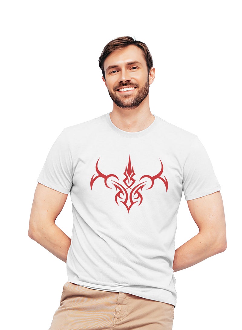 Fashion World Cotton T-shirt Printed with High-quality Fate Zero anime logo - Image 1