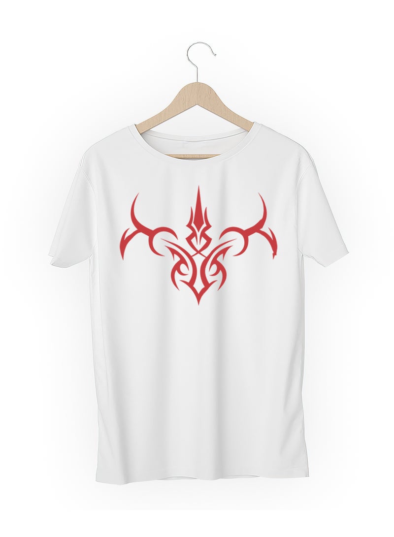 Fashion World Cotton T-shirt Printed with High-quality Fate Zero anime logo - Image 3