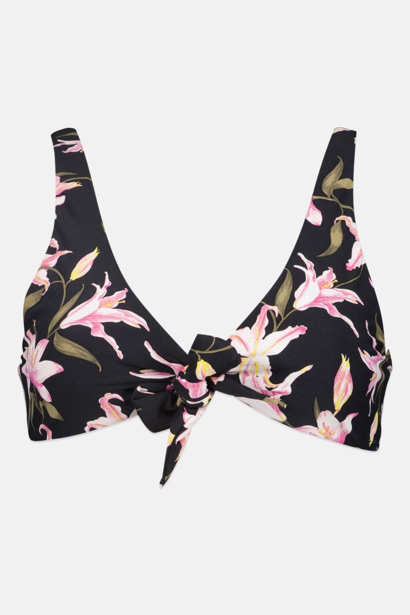 Billabong Women Floral Print Non Padded Sports Bra, Multicolor - Image 1