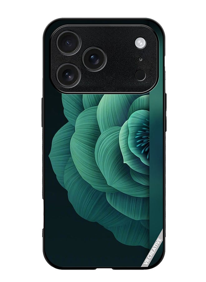 VR CREATIVE Protective Case Cover For Apple iPhone 17 Pro Max Flower Design Multicolour