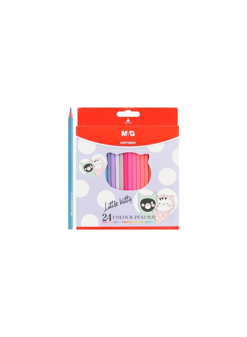 ام اند جي اقلام الوان خشبيه من ام اند جي 24 لون - Image 1