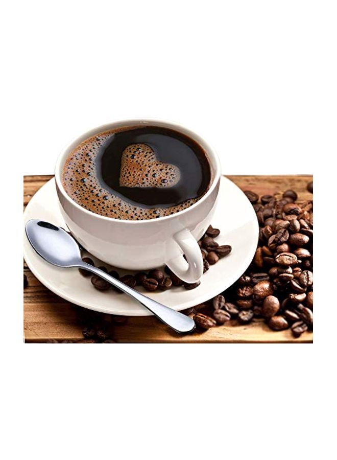 Loquat 6-Piece Tea Spoon Set Silver 4.78x.98inch - Image 5