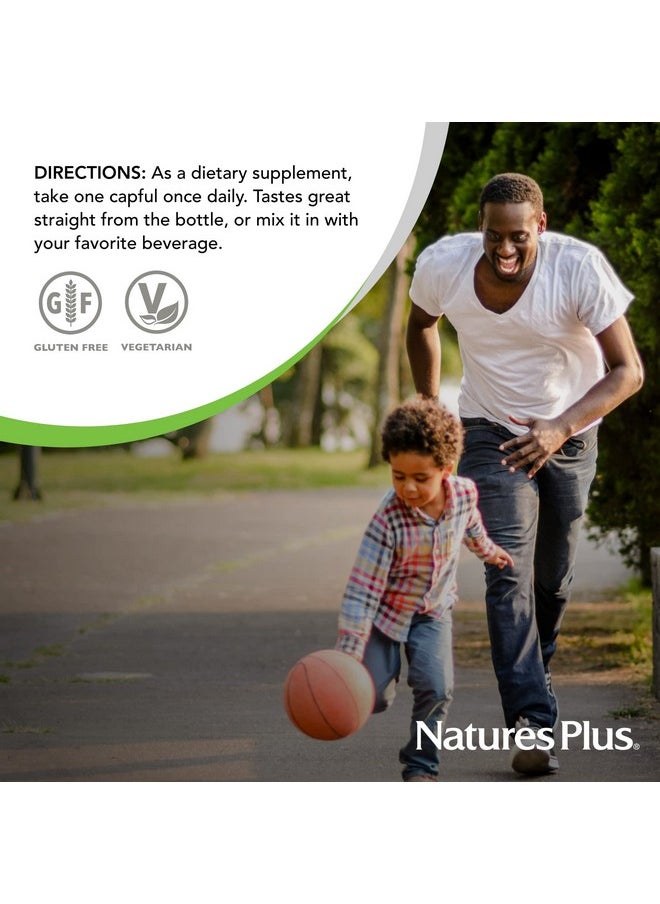 Nature's Plus - Naturesplus Source Of Life Gold Multivitamin Liquid 30 Oz With Vitamins D3 B12 & K2 Blood Bone & Immune Support Vegetarian & Gluten Free 30 Servings - Image 1