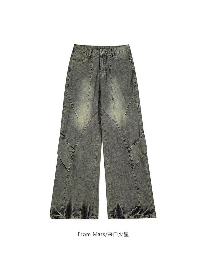 Unisex Casual Daily Denim Jeans - Image 1