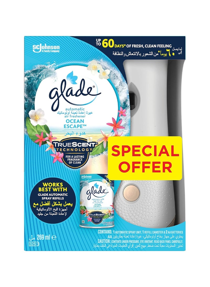 Glade 3 In1 Ocean Escape Air Freshner - Image 1
