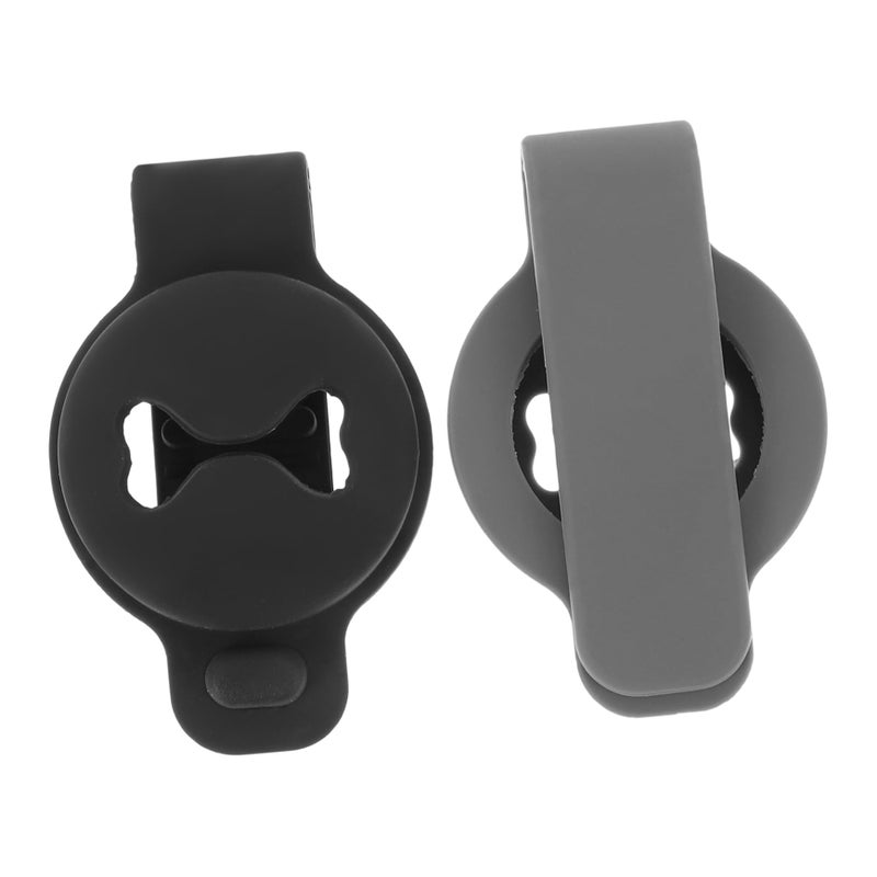 2 Pcs Dog Protective Sleeves Wear Resistant Bone Pattern Grey - Image 2