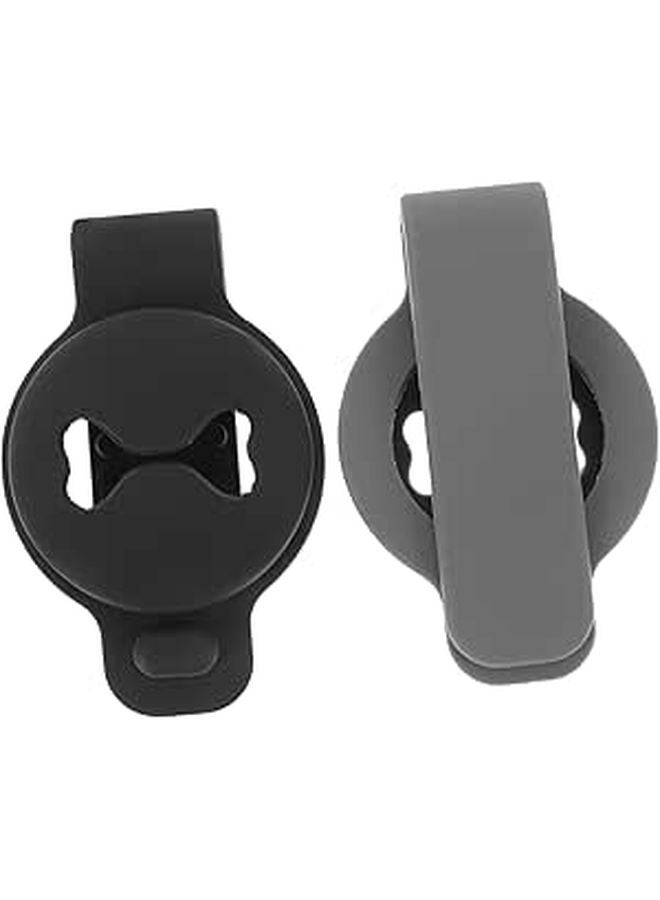 2 Pcs Dog Protective Sleeves Wear Resistant Bone Pattern Grey - Image 1