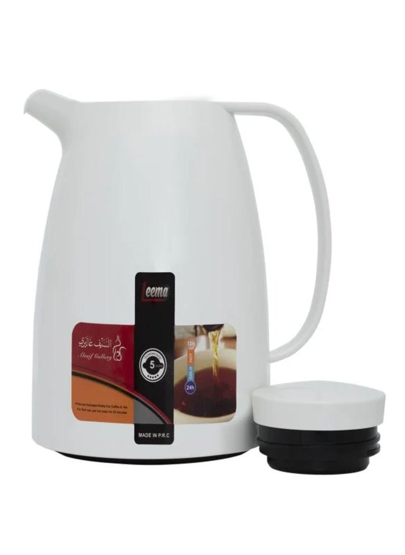 Alsaif Gallery - Lima-B Thermos For Tea And Coffee 2L White - Image 1